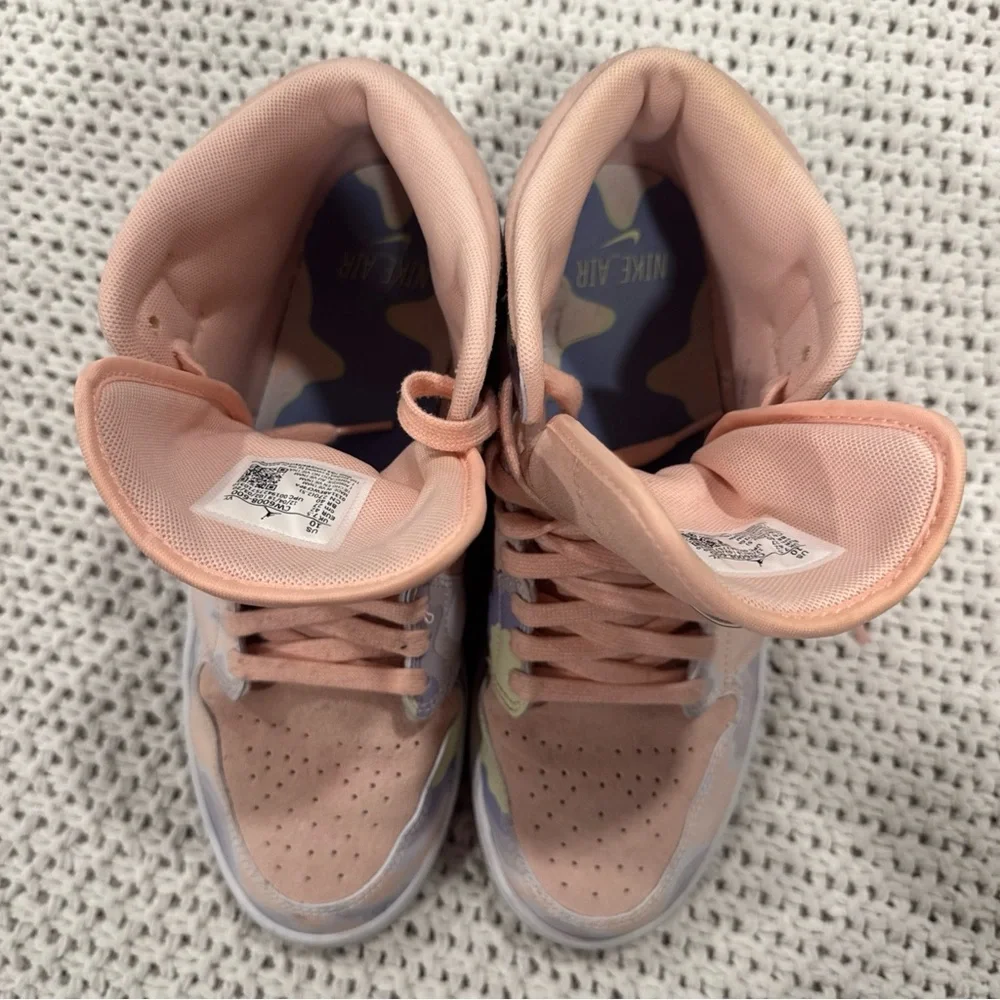 Nike Women's Multicolor High-Top Sneakers - Picture 2 of 6